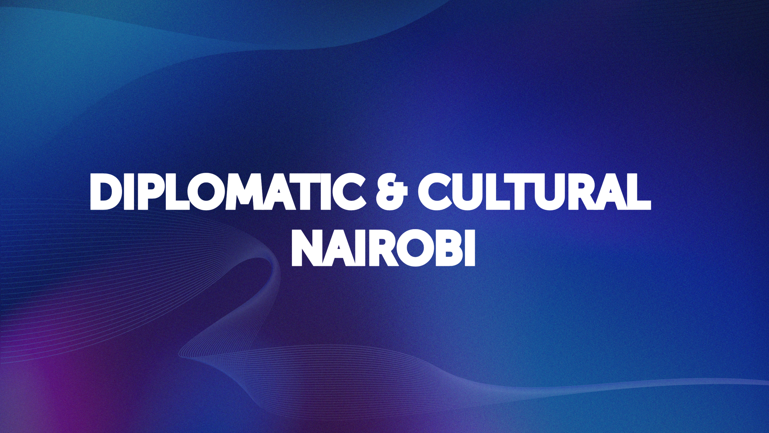 LIVE 01.08.2026 KENYAN ART & CULTURE